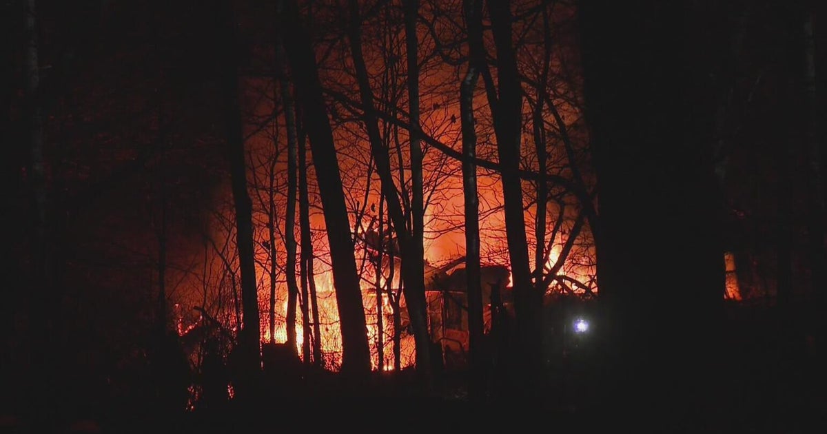 Fire destroys Westmoreland County home - CBS Pittsburgh