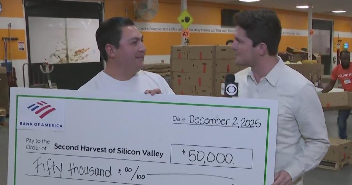 Bank of America donates $50,000 to Second Harvest of Silicon Valley