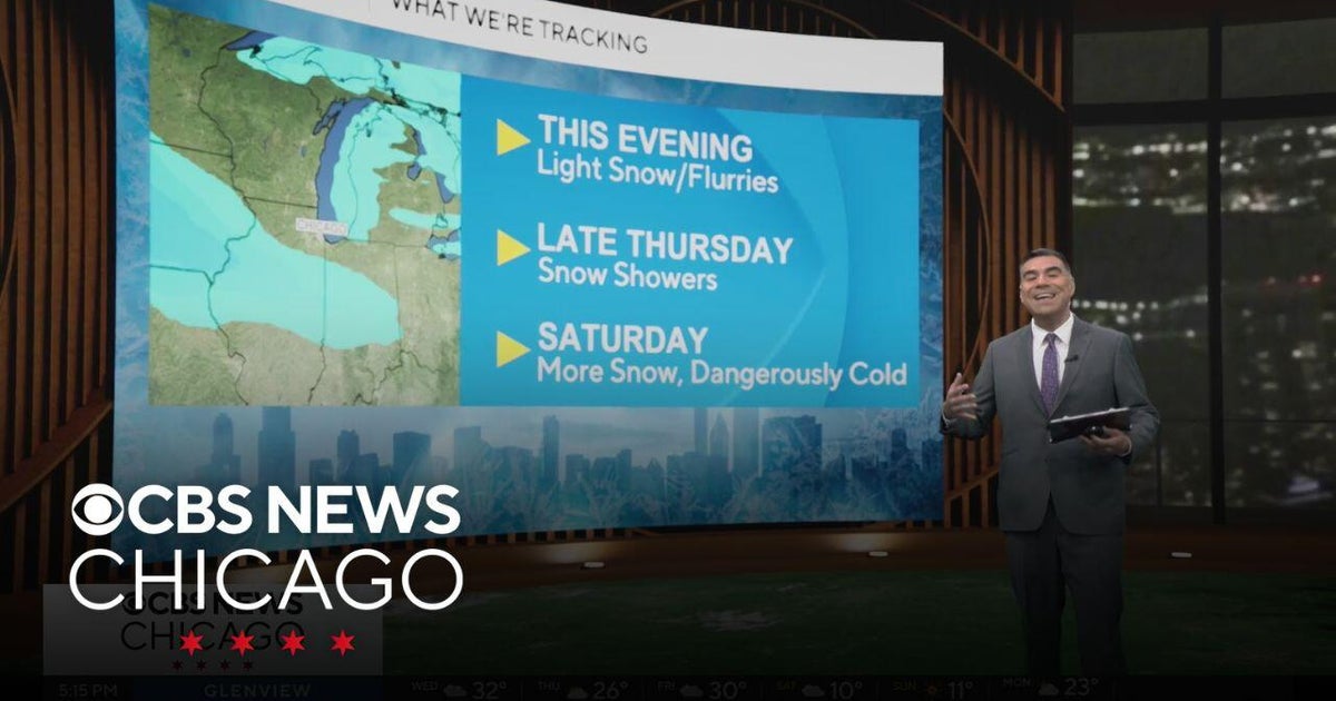 Chicago weather: multiple rounds of snow and dangerous cold ahead - CBS ...