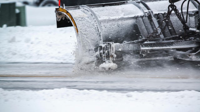 Winter Storm Hits Upper Midwest Ahead Of Thanksgiving Holiday 