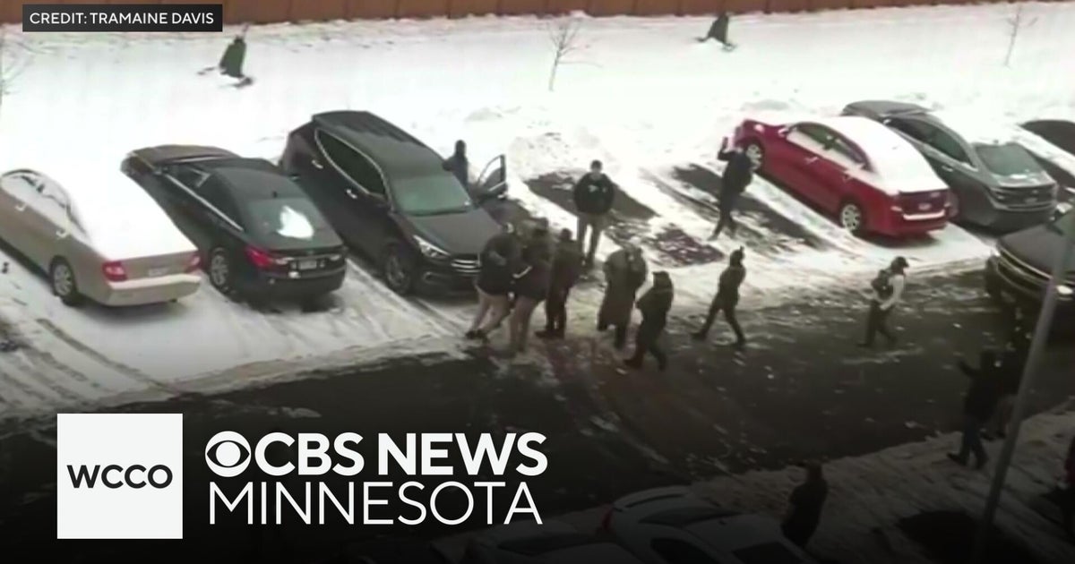 College student seen on video being detained by ICE - CBS Minnesota