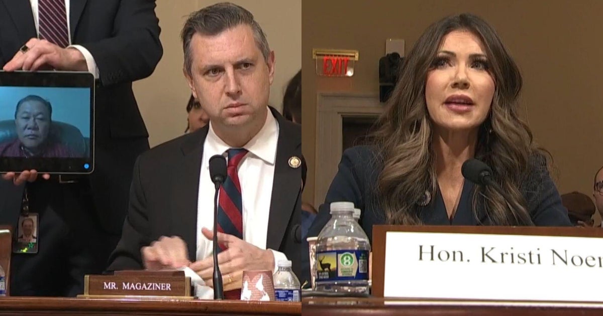 Watch: Congressman confronts Kristi Noem about deporting veterans and their families