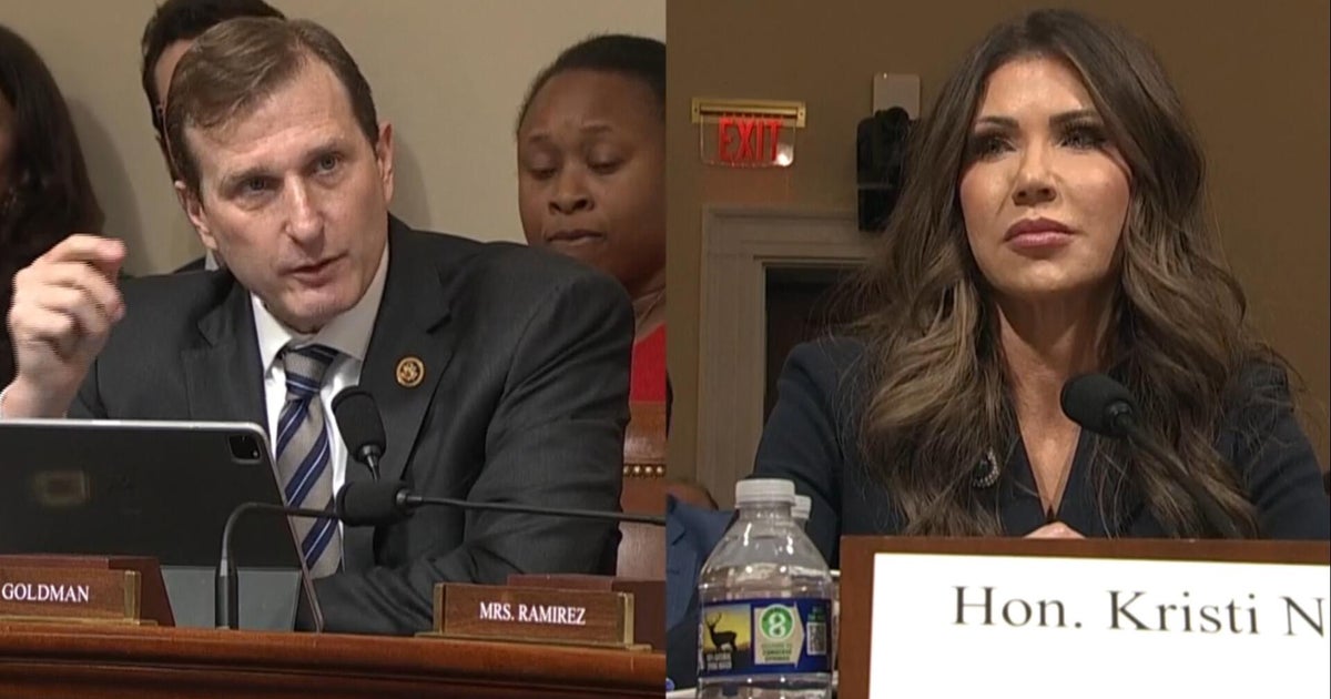 Watch: Lawmaker, Kristi Noem clash over immigration, reinstating ICE officer in viral video