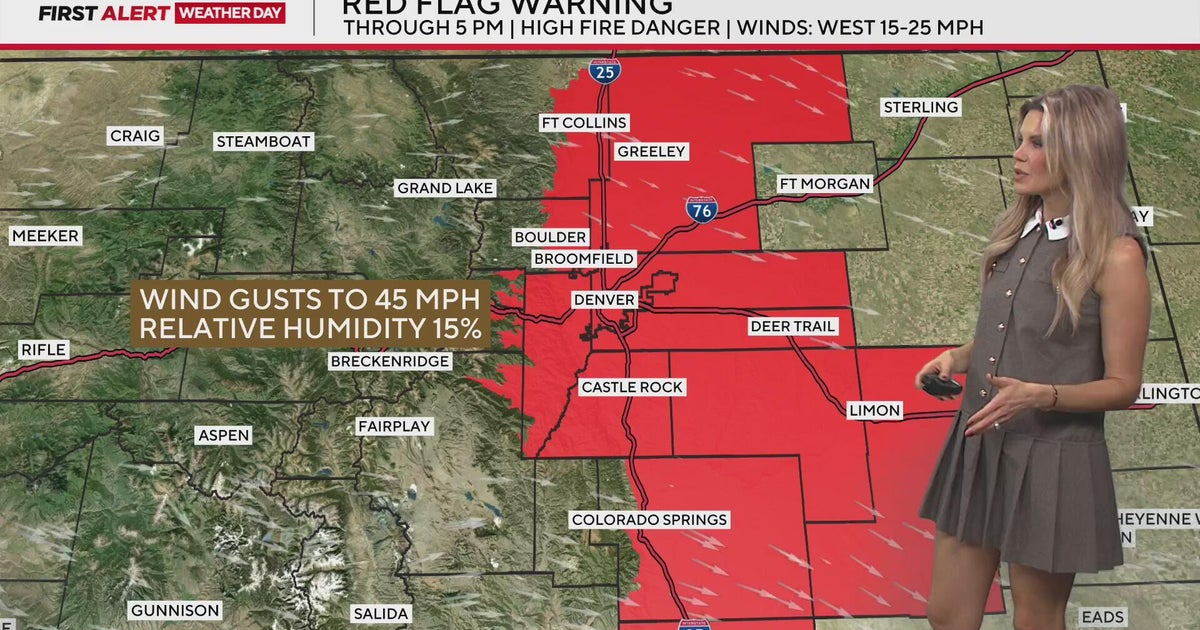 More strong wind creating high fire danger in Denver and Colorado's ...