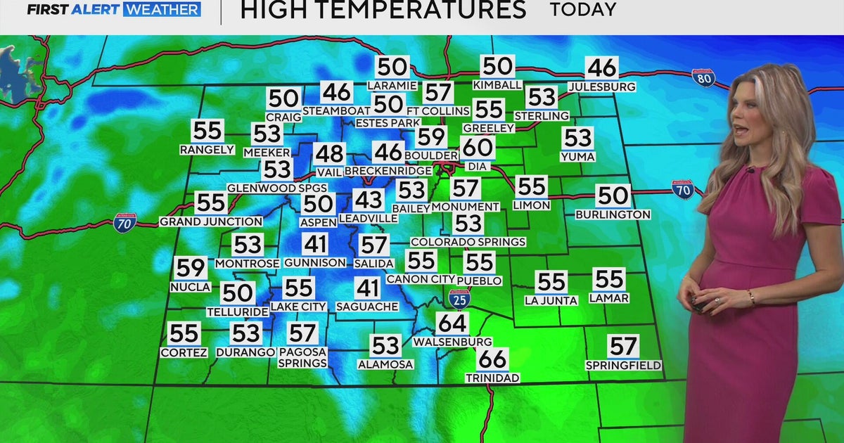 Trend of dry and mild conditions continues across Colorado - CBS Colorado