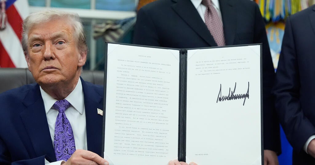 Trump indicators government order to dam “extreme” state AI rules