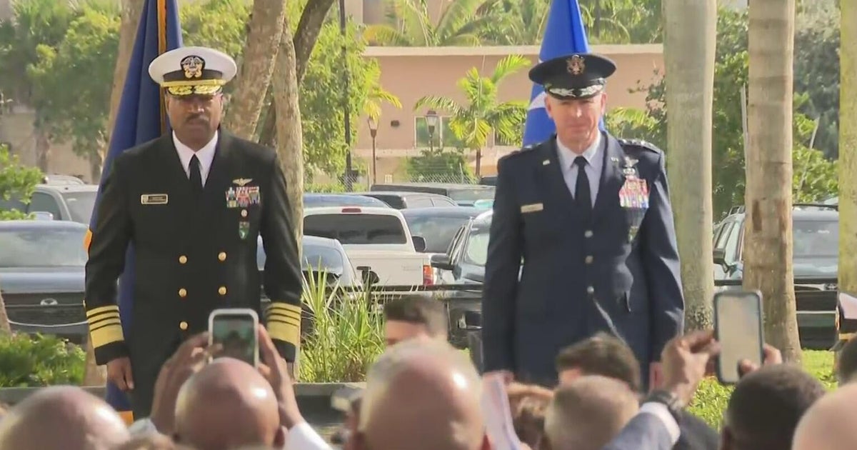 Ceremony held for retiring Navy Adm. Alvin Holsey from U.S. Southern Command
