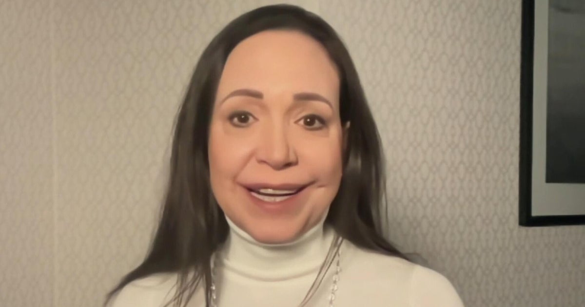 María Corina Machado says "I absolutely support President Trump's strategy" on Venezuela