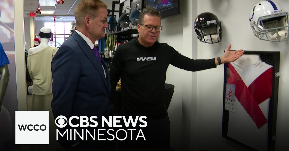 Twin Cities sportswear business opens mini museum in showroom