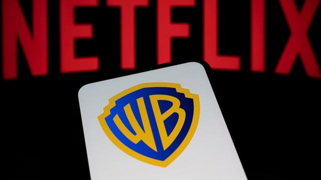 Photo Illustrations Of The Netflix/Paramount Battle For The Acquisition Of Warner Bros. 