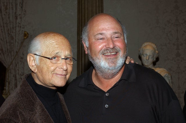 Norman Leaf and Rob Reiner 