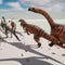 Dinosaur tracks showing "herds moving in synchrony" found in Italy