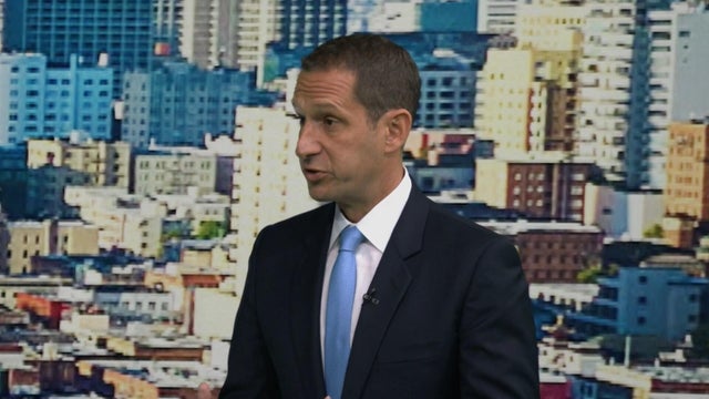 Daniel Lurie at KPIX Studios 