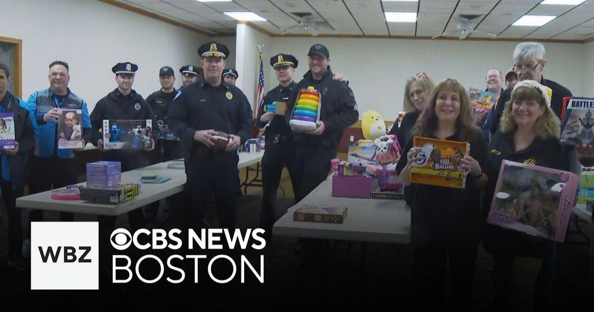 Amazon donates 150 toys to Billerica Police toy drive as thank you for helping deliver packages