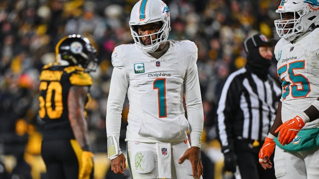 Dolphins Steelers Football 