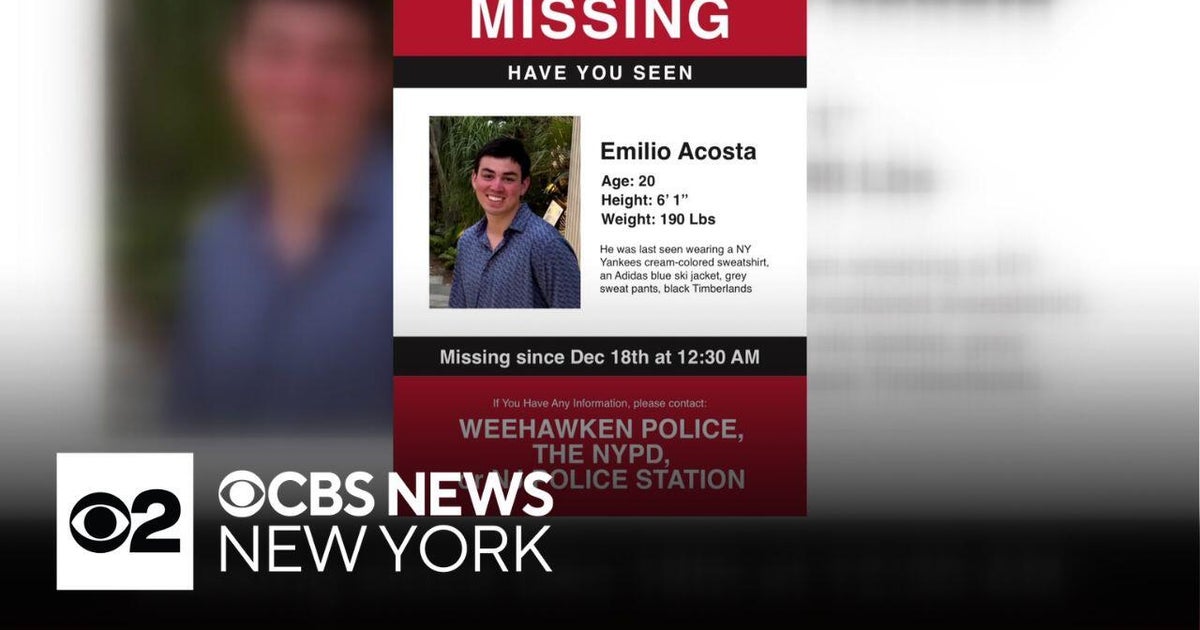 N.J., N.Y. police seek missing man - CBS New York