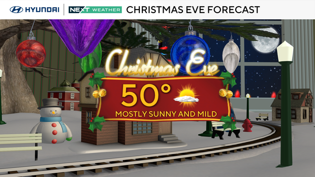 Christmas Eve forecast 