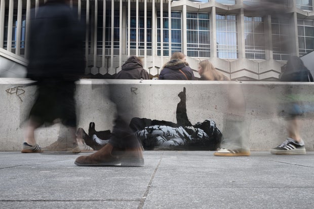 New Banksy Artworks Appear In London 