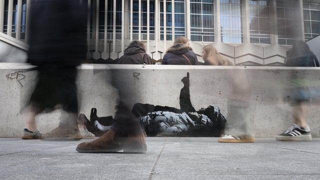 New Banksy Artworks Appear In London 