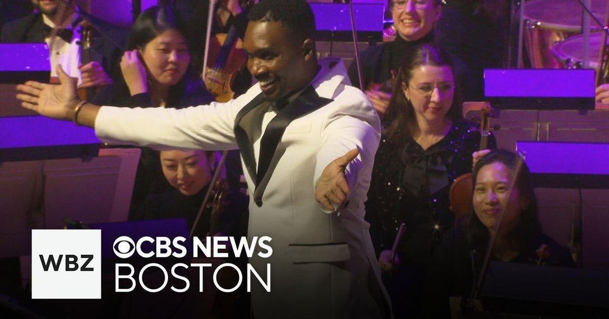 "Never Too Late": WBZ-TV meteorologist conducts Boston Pops