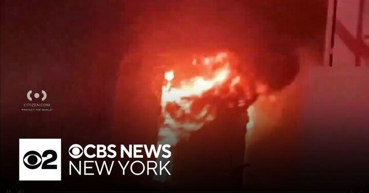 FDNY battles building fire in Cypress Hills, Brooklyn - CBS New York