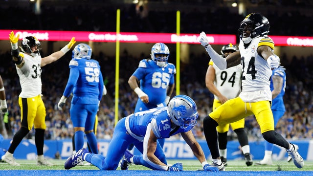 APTOPIX Steelers Lions Football 