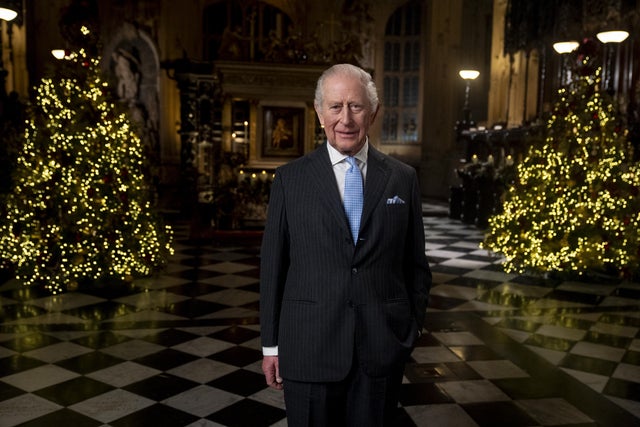 Britain's King Charles III delivers Christmas speech at Westminster Abbey 