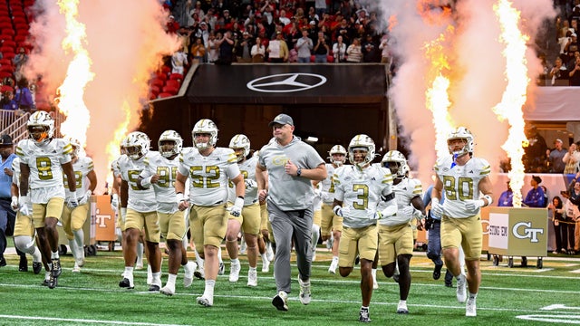 COLLEGE FOOTBALL: NOV 28 Invesco QQQ Atlanta Gridiron Classic Georgia vs Georgia Tech 