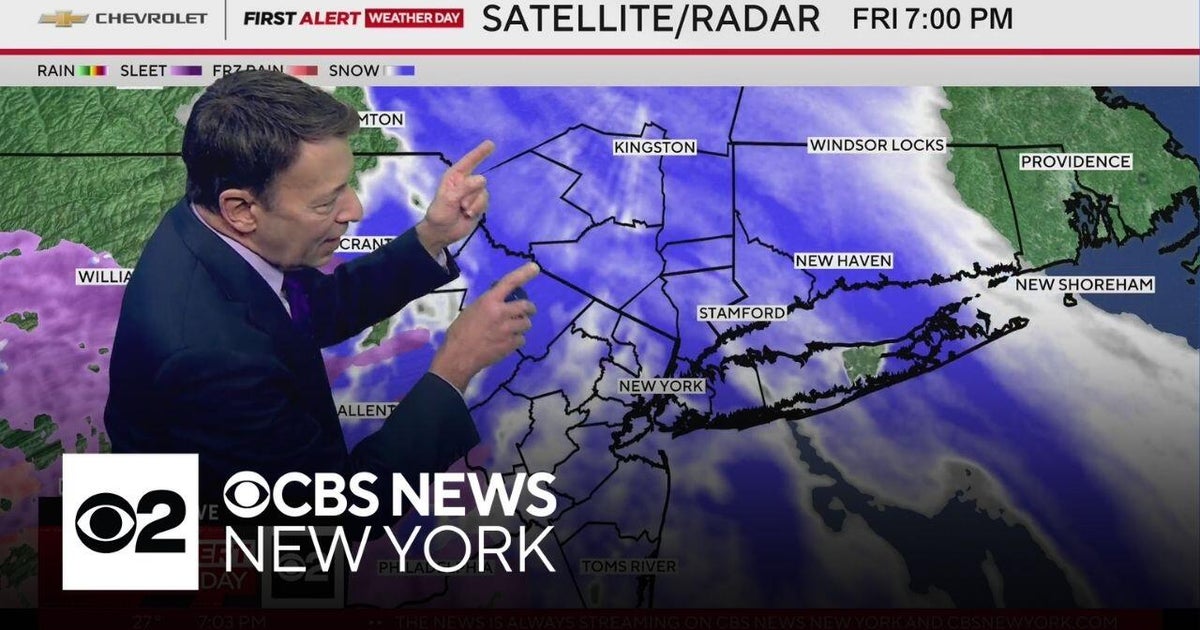 First Alert Weather: Friday 7 p.m. NYC winter storm update - 12.26.25 ...