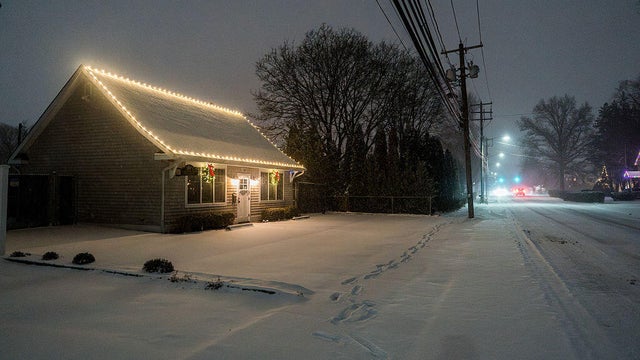 Snowstorm in Long Island 