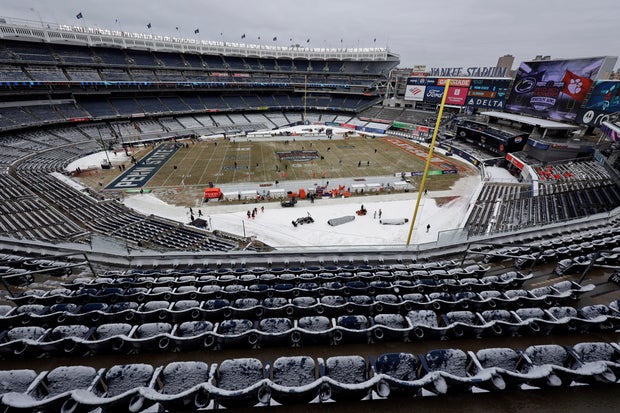 Pinstripe Bowl Football 