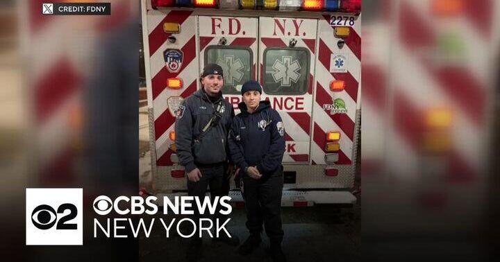 2 EMTs deliver baby on side of Bronx River Parkway during Friday's storm