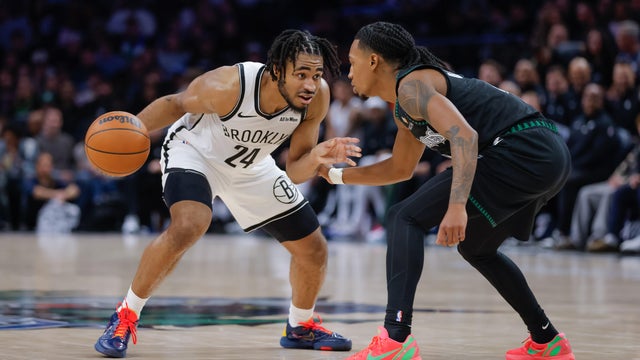 Nets Timberwolves Basketball 