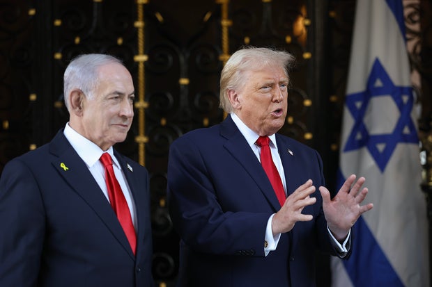 President Trump Meets With Israeli PM Netanyahu At His Palm Beach Estate