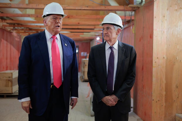 President Trump Visits Federal Reserve 