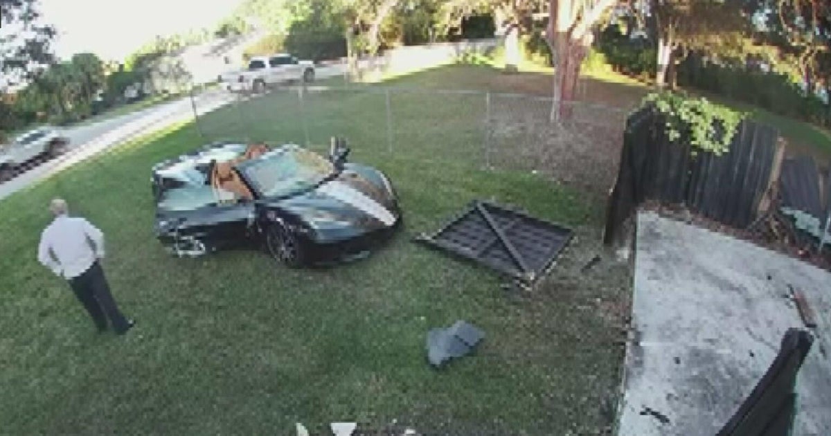 Palmetto Bay residents demand street safety after Corvette crashes into home