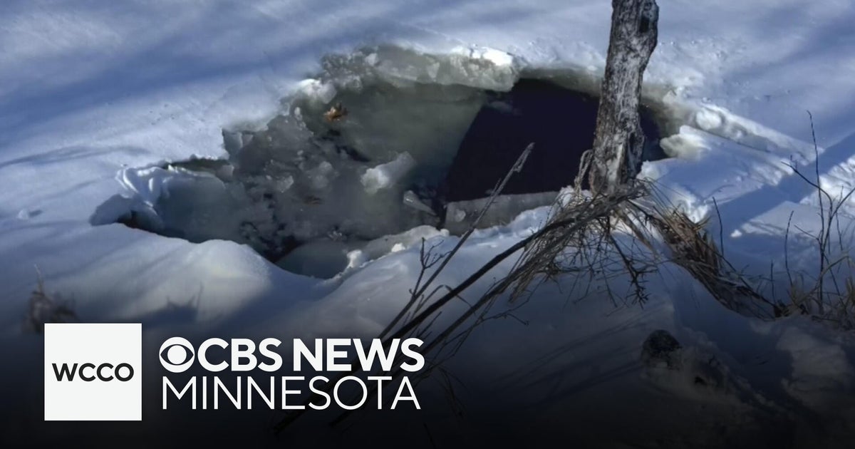 Minnesota snowshoer survives falling through the ice