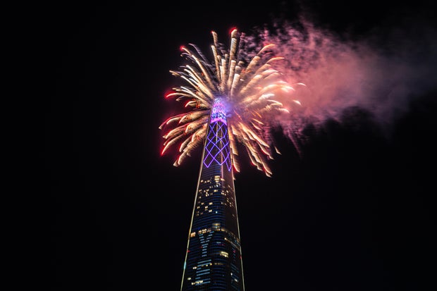 New year celebration in Seoul 