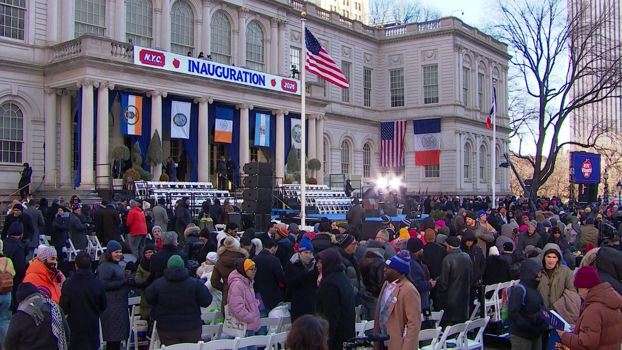 NYC Mayor Zohran Mamdani is inaugurated, gives first address to New Yorkers