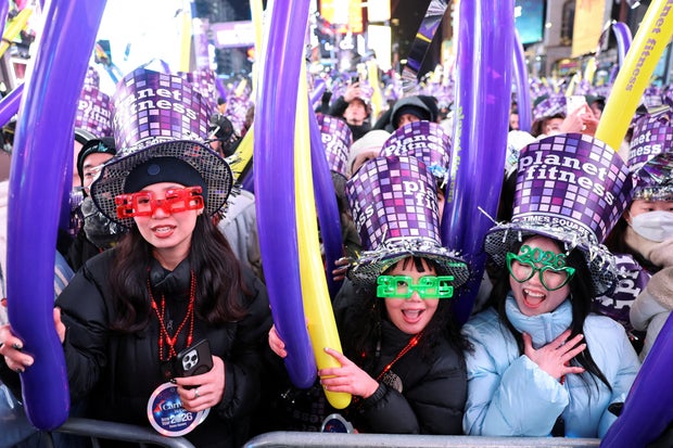 New Year's celebrations in New York City 
