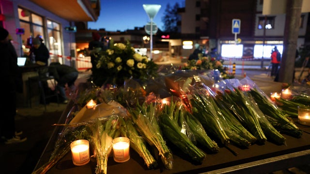 Aftermath of New Year's Eve party fire and explosion at "Le Constellation" bar in Crans-Montana 