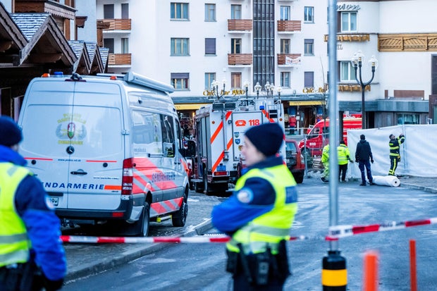 SWITZERLAND-ACCIDENT-EXPLOSION-TOURISM-POLICE 