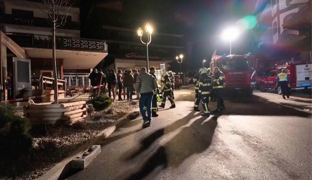 Switzerland Bar Fire 