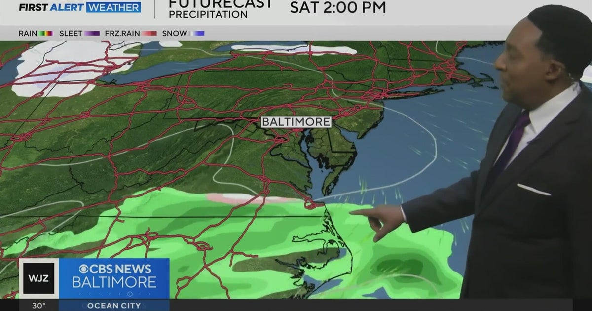 Warmer weather on the horizon for Maryland after cold weekend - CBS ...