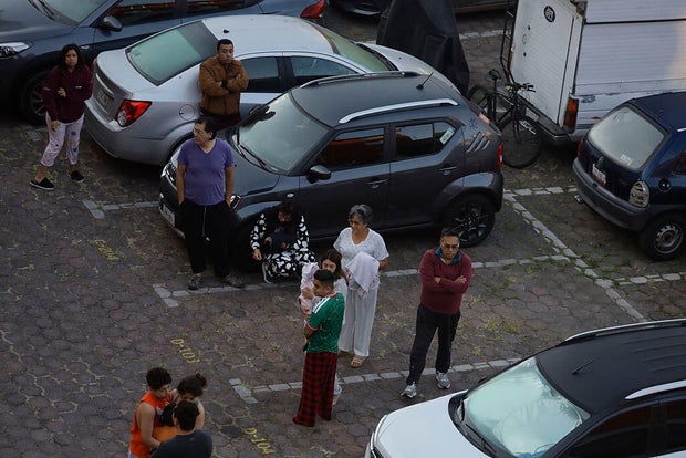 Earthquake Strikes Mexico City With Epicenter In Guerrero 