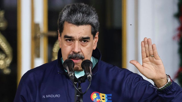 Nicolas Maduro Receives A Contingent At Miraflores On The Venezuelan Student Day 