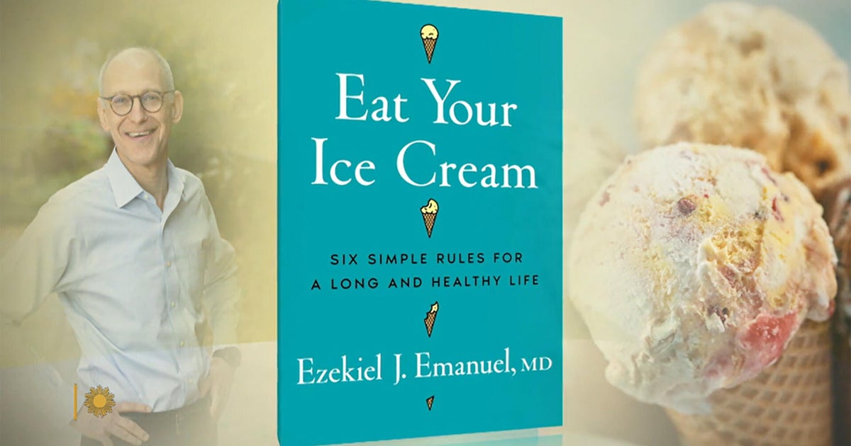 Doctor's orders: Eat ice cream, and other tips for a long and healthy life
