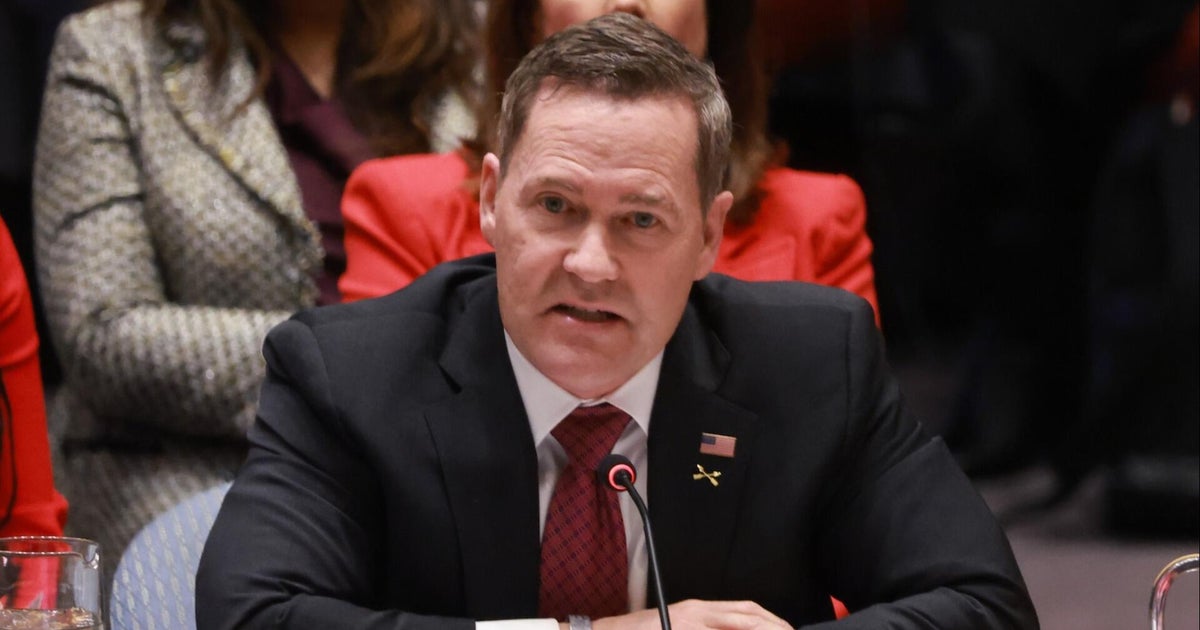 Michael Waltz defends U.S. action against Venezuela at U.N. Security Council meeting