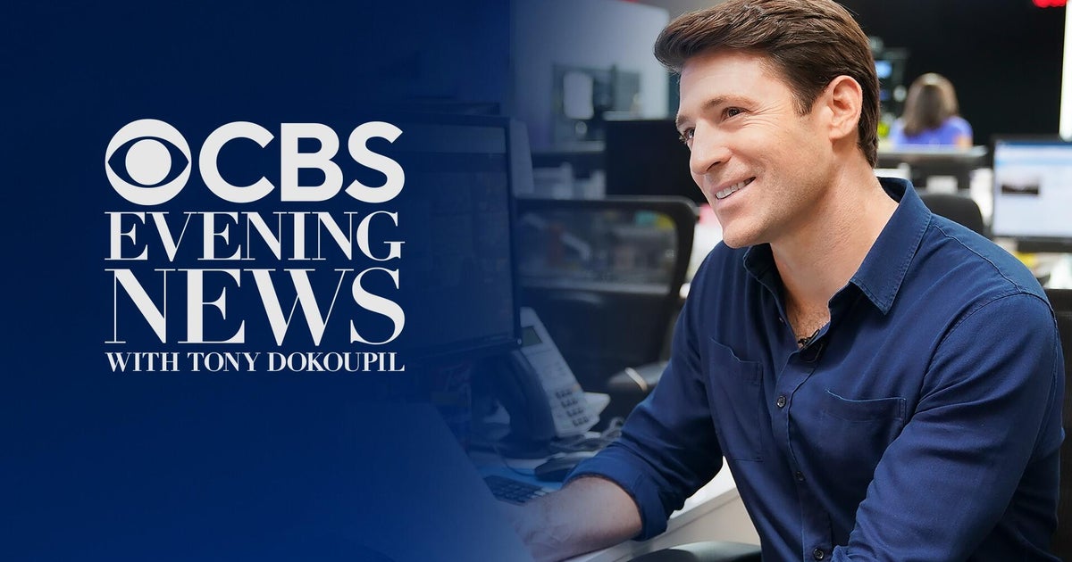 Tony Dokoupil hits the road with "CBS Evening News"