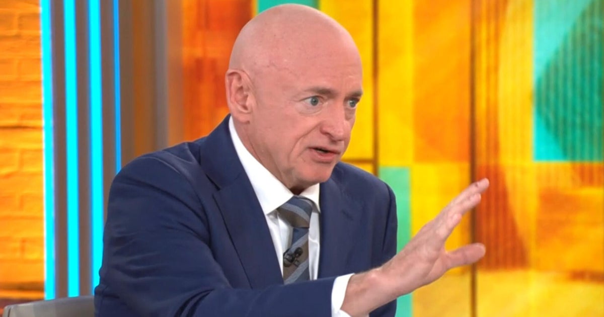 Sen. Mark Kelly responds to Hegseth's Pentagon censure process: "It's nonsense"
